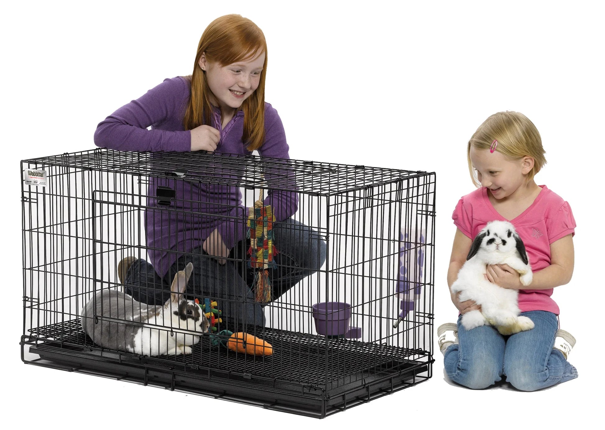 Midwest Homes for Pets Wabbitat Folding Rabbit Cage