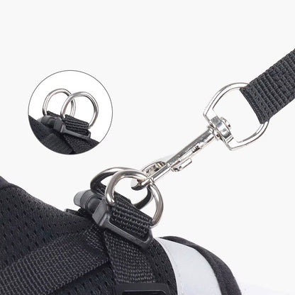 Cat Harness Lead Leash Set Adjustable Reflective Escape Proof Pet Mesh Vest Harness Puppy Dog Collar Small Dog Cat Pet Supplies